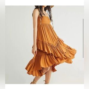 Free People tiered skirt/dress size M